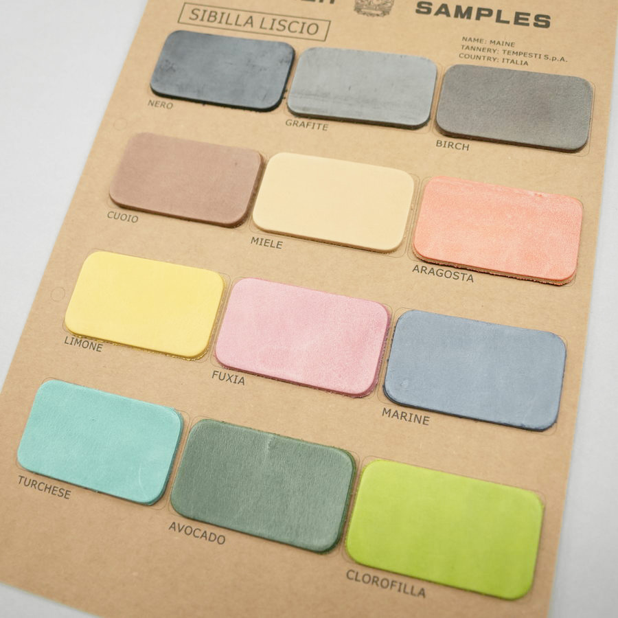 【サンプル帳】Sibilla Liscio(シビラリスシオ)